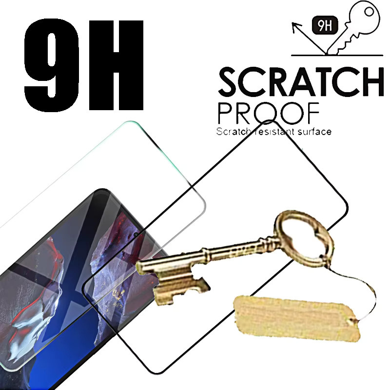 4er-Pack gehärtetes Schutzglas für Xiaomi Poco F5 Pro F5 F4 GT F3 GT in Schwarz und Transparent - Bild 5