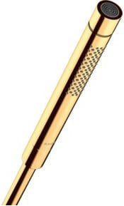 Hansgrohe Axor Starck Stabhandbrause DN 15 mit 2 Strahlarten in Gold Optik und Anti-Kalk-Funktion - Bild 1
