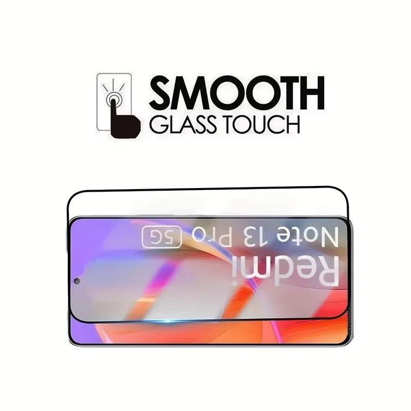2er Pack Xiaomi Displayschutzfolie aus gehärtetem Glas für Redmi Note 13 Pro 4G 5G, Redmi Note 14 Pro, Redmi Note 12 und Redmi Note 11 Pro Plus, transparent - Bild 4