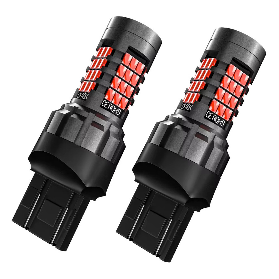2 Stück LED Bremslicht Lampe W21/5W 7443 T20 Canbus Fehlerfrei für Peugeot 4007 und 4008 - Bild 5