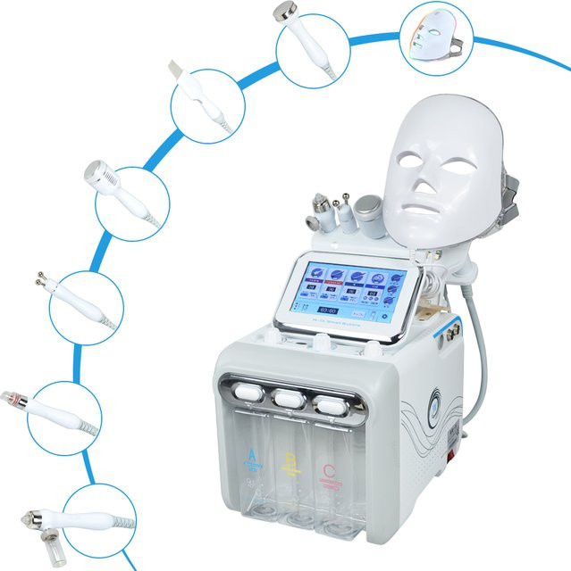 Sentidos Beauty 7-in-1 Wasser-Sauerstoff-Kleinblasengerät, Gesicht, Unisex - Bild 1