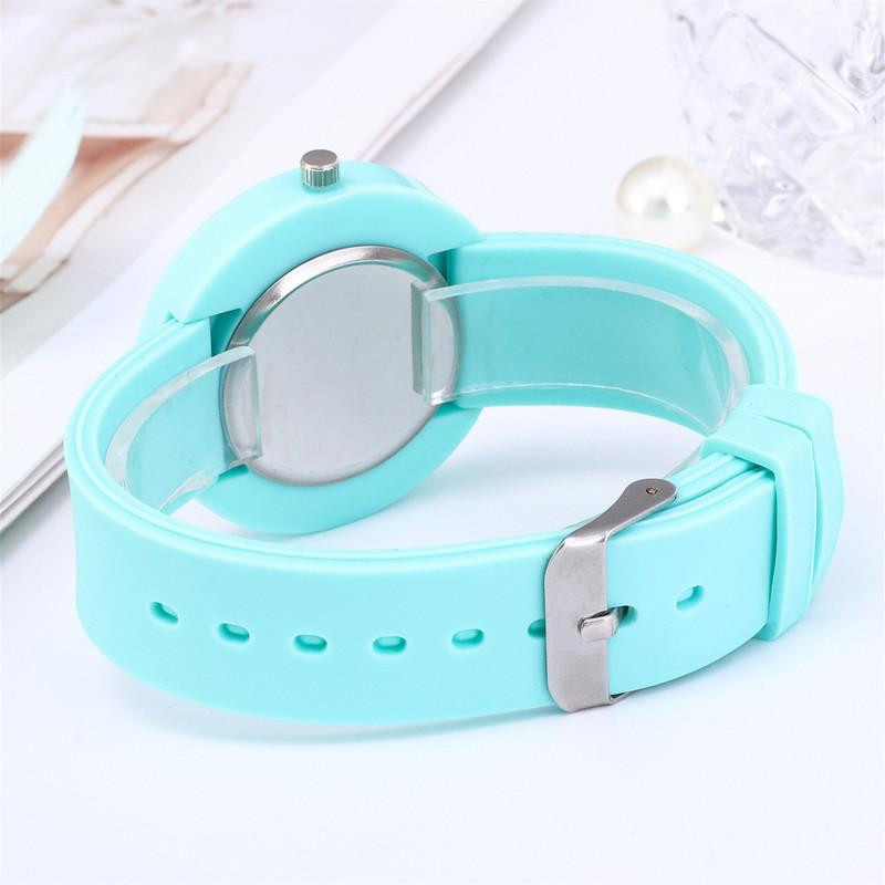 GGOOD Kinderarmbanduhr, Quarz, Silikon, Weiß, 32 mm - Bild 1