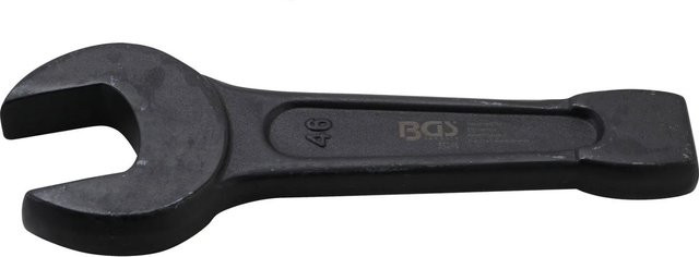 BGS Schlag-Maulschlüssel aus Chrom-Vanadium in Schwarz, Schlüsselweite 46 mm - Bild 1
