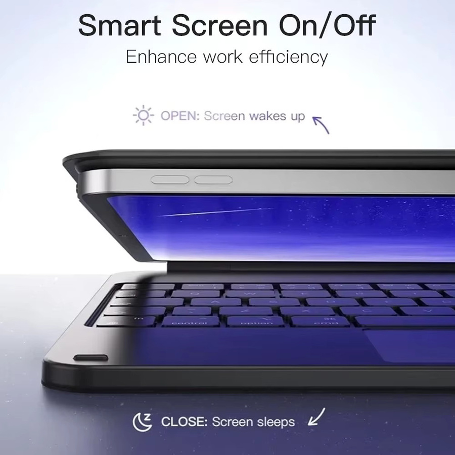 Apple Magic Keyboard Smart Cover Folio-Hülle für iPad Pro 11 Zoll und iPad Air in Schwarz - Bild 2