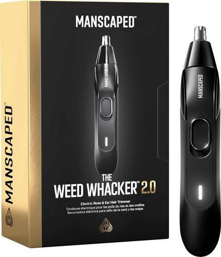 MANSCAPED Weed Wacker 2.0 Ohr- und Nasenhaartrimmer, Schwarz, Herren - Bild 1