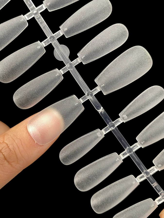 Nailpop S-Middle Ballet Soft Gel Falsche Nägel, 300 Stück - Bild 6