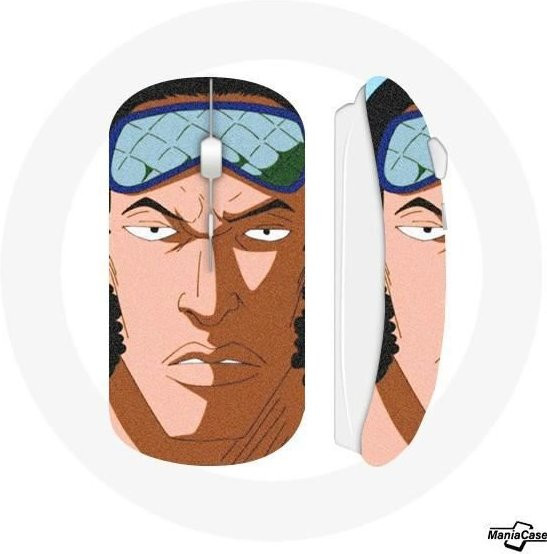 MANIACASE Aokiji One Piece Anime kabellose Wi-Fi Maus in Multicolour - Bild 1
