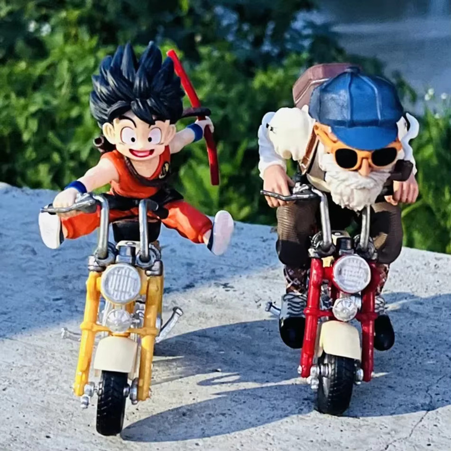 Bandai Dragon Ball Z Son Goku Meister Roshi Actionfigur, 13cm, PVC - Bild 4