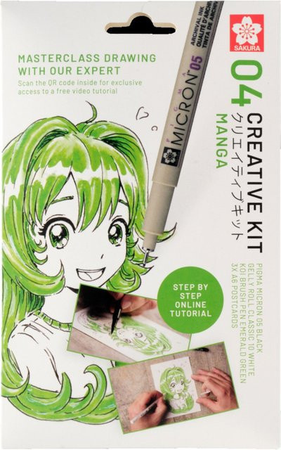 SAKURA Kreativ-Set Manga für Erwachsene - Bild 1