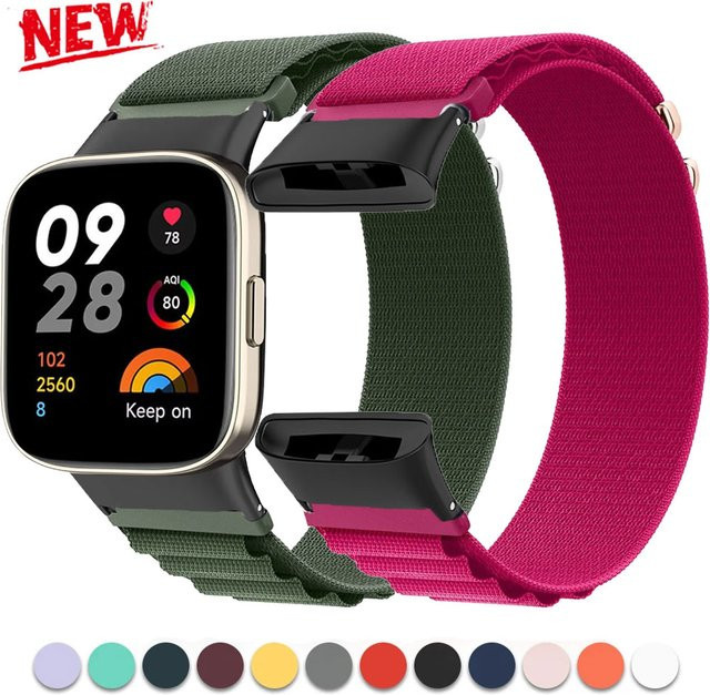 Xiaomi Uhrenarmband Nylon, Redmi Watch 3, Unisex - Bild 1