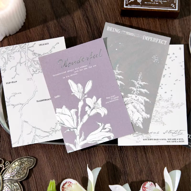 20 Stück INS Landschafts-Collagenpapier für Scrapbooking und Junk Journals in Multicolour - Bild 3
