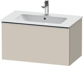 Duravit Waschtischunterschrank D-Neo beige, wandhängend, B/T/H: 81 x 46,2 x 44 cm - Bild 1