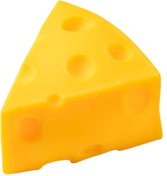 BC Pet Supplies Käse Squishy, Dreieckiges Käse Squishy Spielzeug, Sensorisches Knetspielzeug - Bild 1