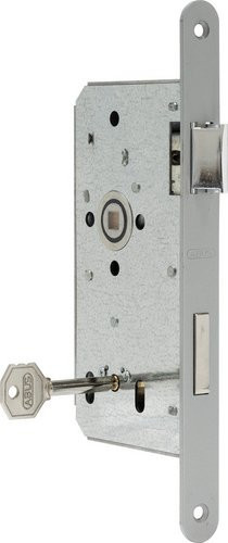 ABUS Einsteckschloss ESS S mit Einbausicherung in Silber - Bild 1