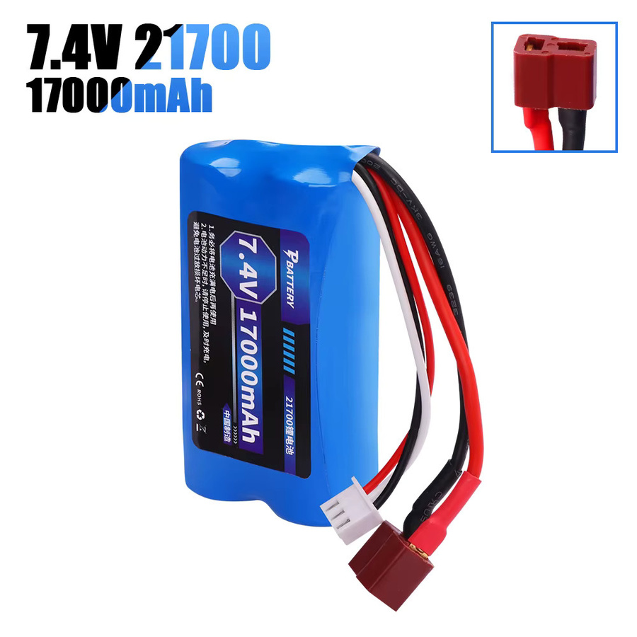 jiaojiren Akku für Wltoys 12428/ 144001 RC Cars, Zubehör, Blau, CE-gekennzeichnet - Bild 2