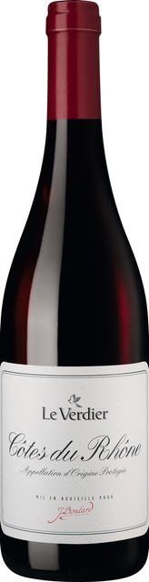 Le Verdier Rotwein Côtes du Rhône, Grenache Syrah Mourvèdre, 2023, trocken, 0,75 l - Bild 1