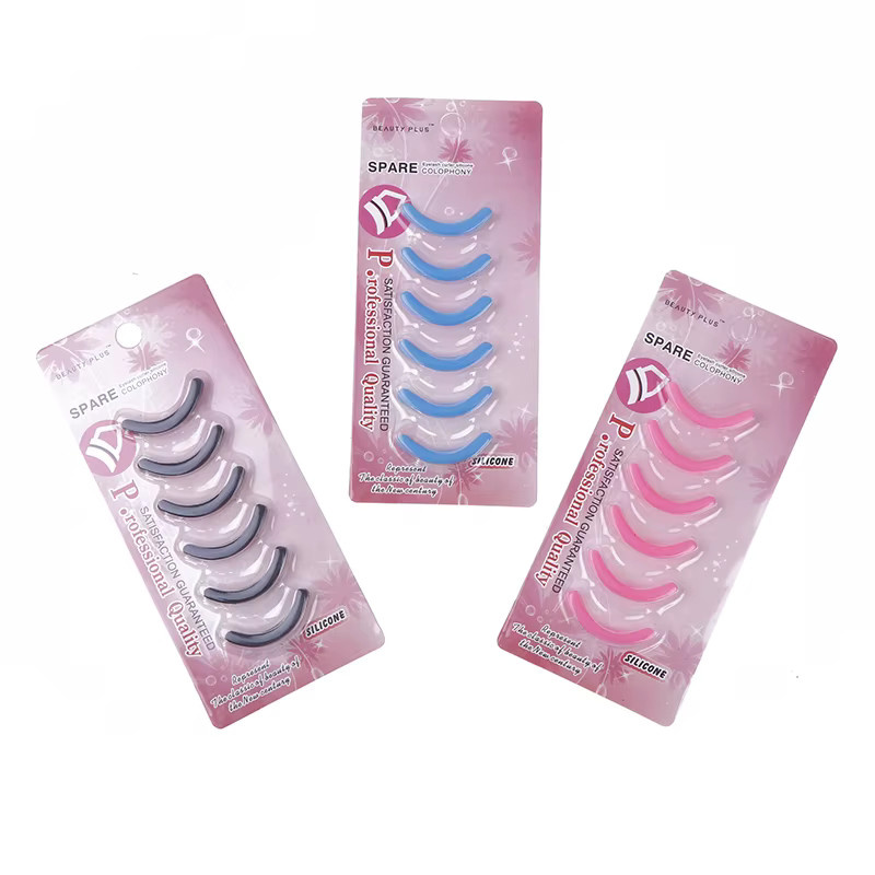 ZYVARN Wimpernzange Ersatzpolster, 6 Stück, Silikon-Gel-Pads, Schwarz, Damen - Bild 2