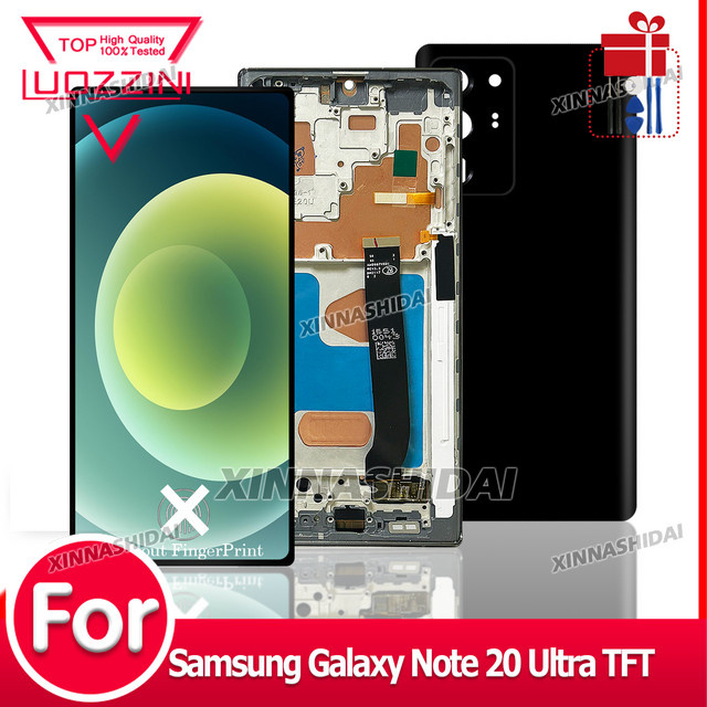 Samsung Galaxy Note 20 Ultra LCD Display mit Touchscreen Digitizer in Gold - Bild 1