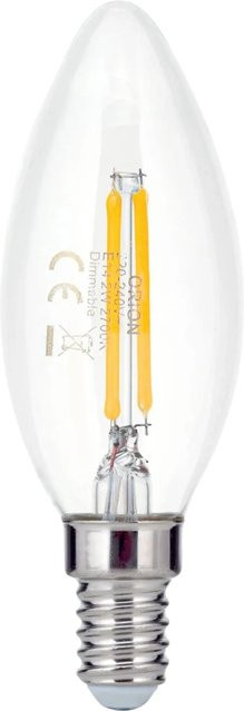 Orion Leuchten LED-Kerze dimmbar E14 klar - Bild 1