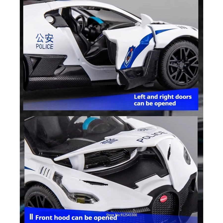 RMZ city DIVO Tourbillon Automodell-Spielzeug, 1:32, mit Licht und Sound, Rückziehfunktion - Bild 3
