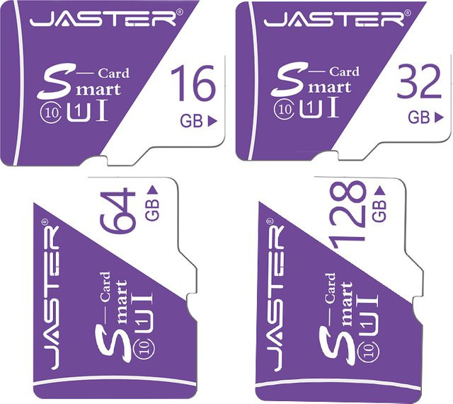JASTER Micro SD Speicherkarte in Lila für Smartphones und andere Geräte - Bild 1