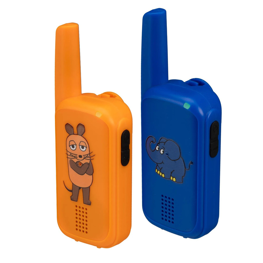 DieMaus Walkie-Talkies 2er Set Blau-Orange - Bild 2
