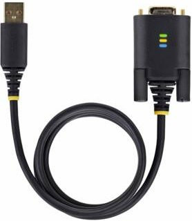 StarTech.com USB zu Null-Modem Serieller Adapter RS232 mit FTDI Chip, USB-A auf DB-9, Schwarz, 2 m - Bild 2