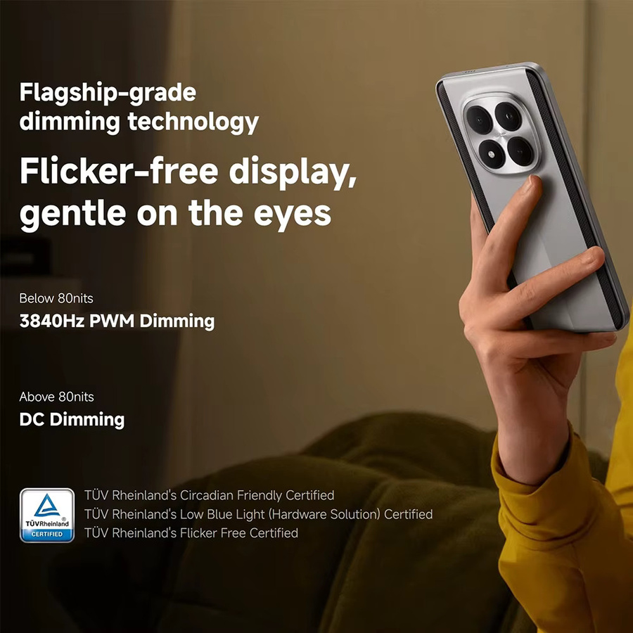 Xiaomi POCO M8 Pro 5G Smartphone Globale Version in Silber mit 6,83 Zoll Display, Snapdragon 7s Gen 4, 6500mAh Akku, 50MP Hauptkamera, 100W HyperCharge, Bluetooth und NFC - Bild 4