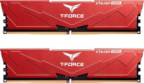 Team Group DDR5 PC-Arbeitsspeicher Kit FLRD532G6000HC30DC01, 32GB (2 x 16GB), 288pin DIMM, Rot - Bild 1