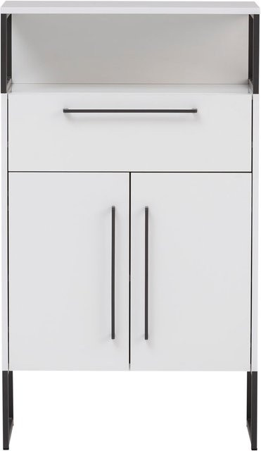 Schildmeyer Midischrank Limone Weiß B/H/T: 65,2 x 112,6 x 33,1 cm - Bild 1