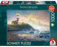 Schmidt Spiele Thomas Kinkade Studios Puzzle Leuchtturm der Hoffnung 1000 Teile - Bild 1