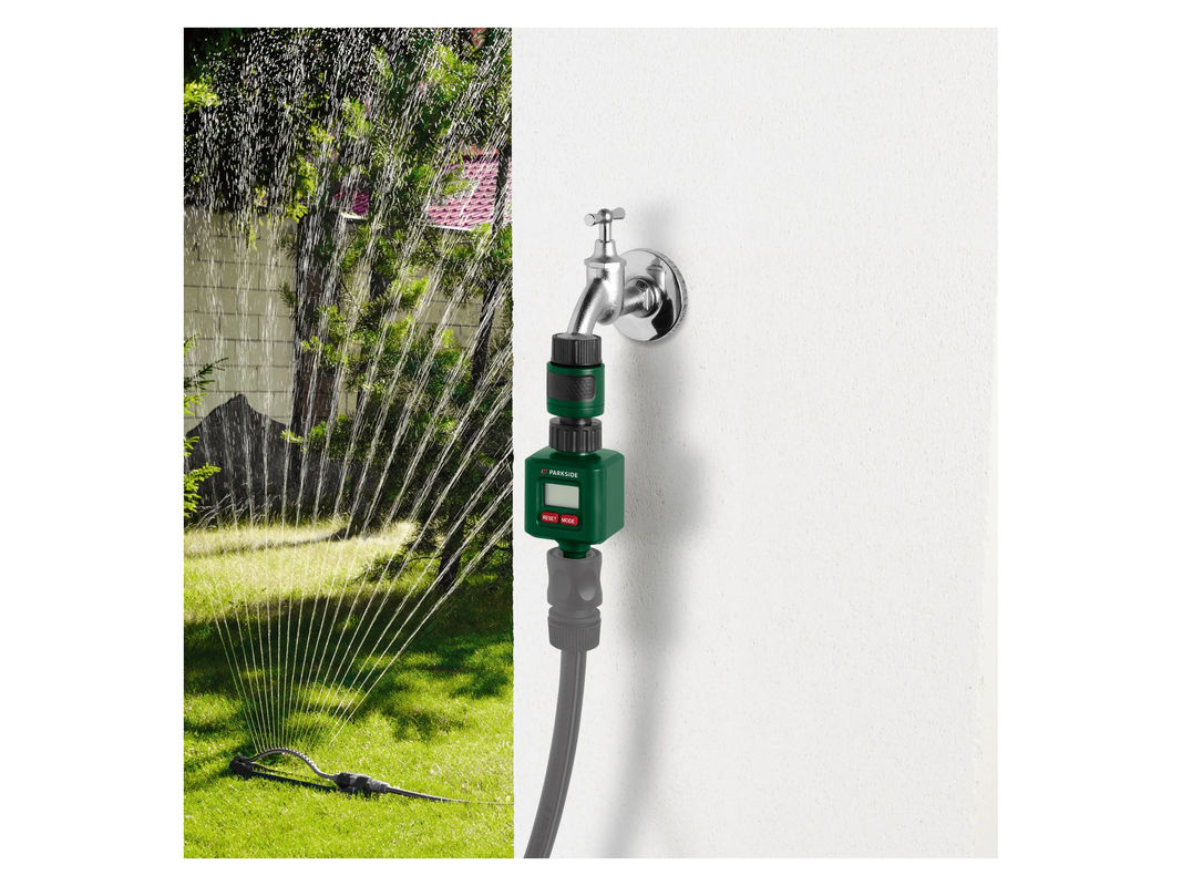 PARKSIDE 2-Wege-Verteiler mit mechanischem Wassermengenzähler und Hahnstück - Bild 2