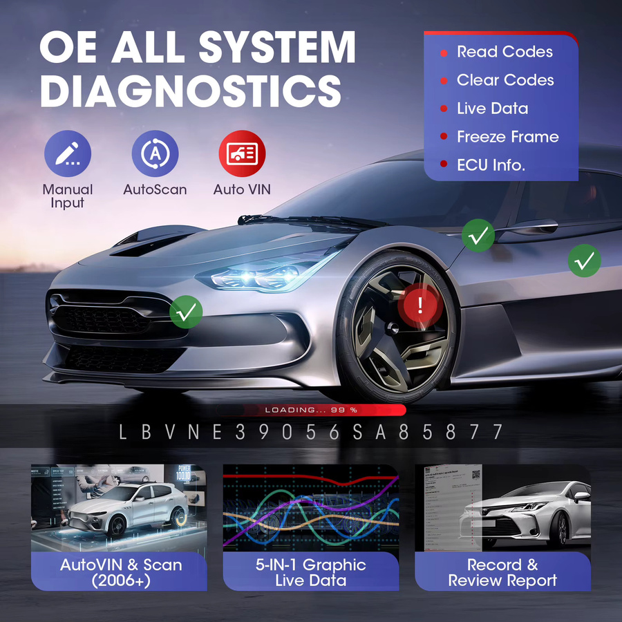 Autel MaxiIM IM508S IMMO Schlüsselprogrammierer und All-System Diagnosescanner - Bild 4