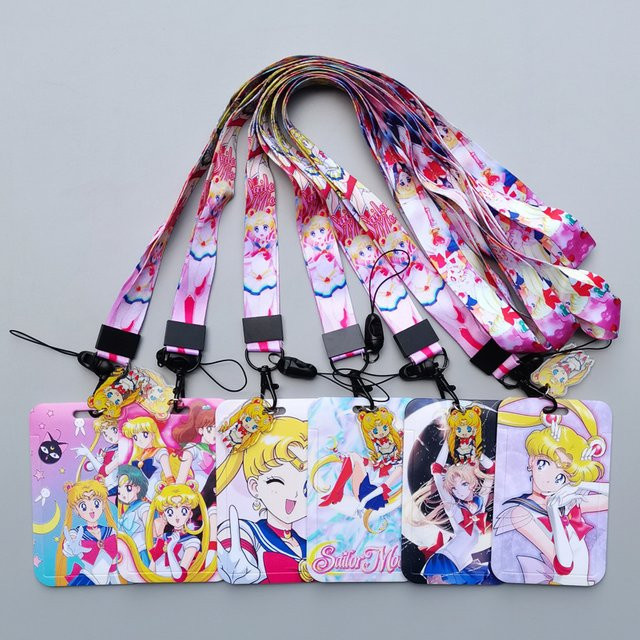 Bandai Sailor Moon Kartenhülle, Lanyard, Schlüsselanhänger - Bild 1