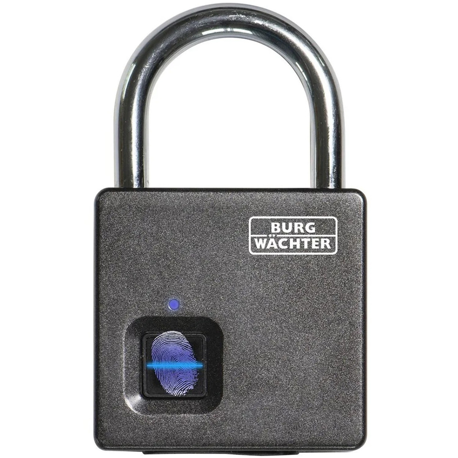 Burg-Wächter Scan & Lock 610/53 SB Fingerabdruck-Vorhängeschloss in Silber - Bild 2