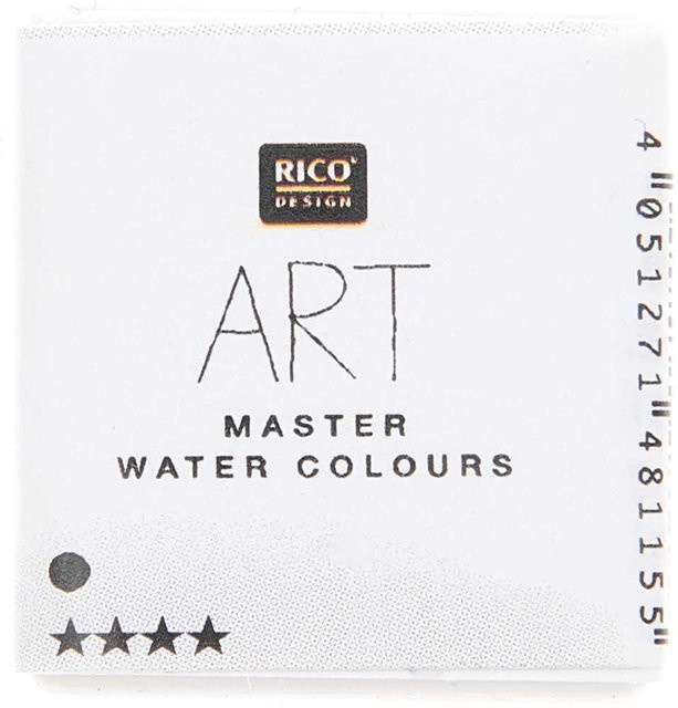 Rico Design ART Master Aquarellfarbe Weiß im halben Näpfchen - Bild 1