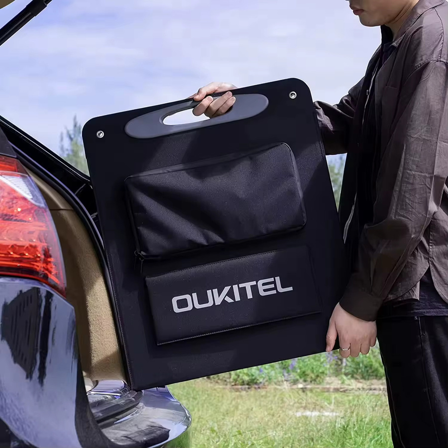 OUKITEL PV400 Tragbares Faltbares Solarpanel 400W in Schwarz mit 24,8% Energieumwandlungsrate für Outdoor und Camping - Bild 5