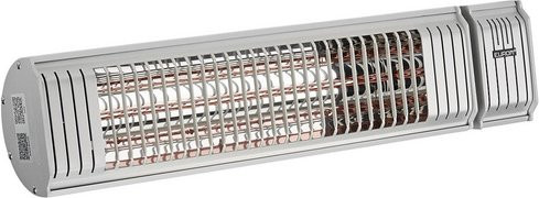 EUROM Heizstrahler Golden Amber mit 2000W, Bluetooth und App-Steuerung, silberfarben - Bild 1