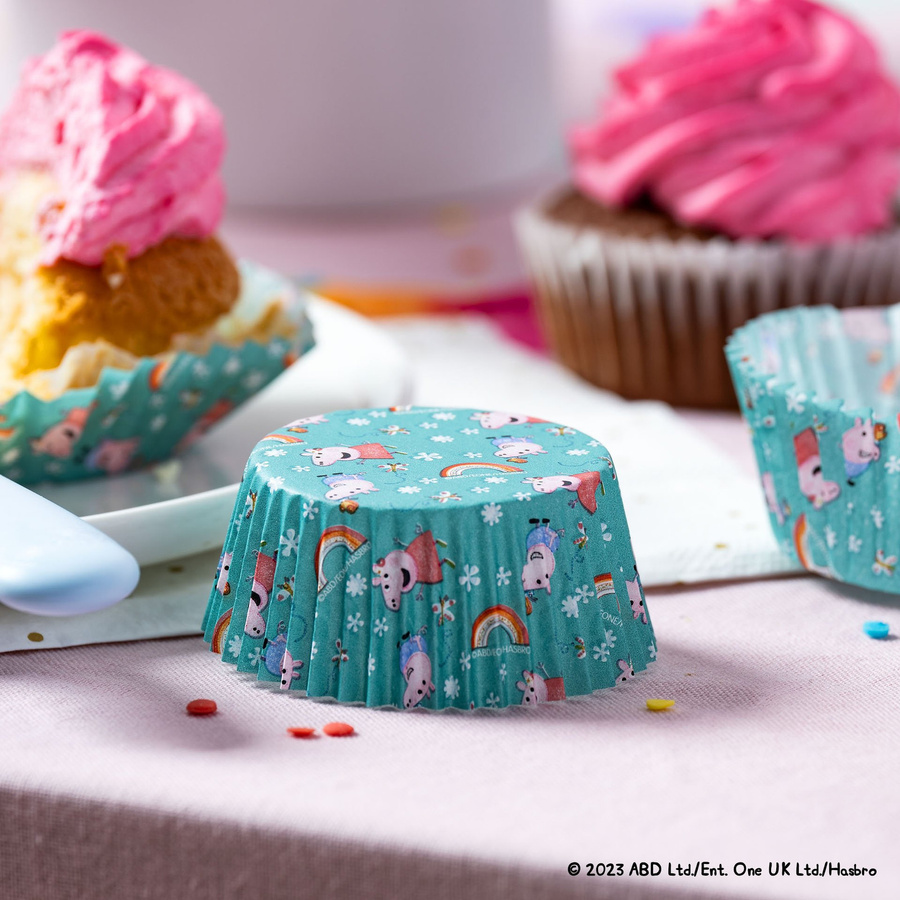 Dr. Oetker Muffinförmchen Peppa Pig aus Papier, 50 Stück, Mehrfarbig - Bild 2