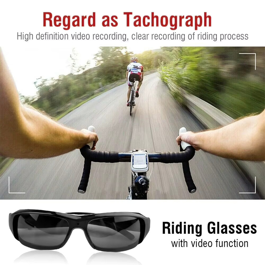 Virwir Action Camera HD 1080P für Outdoor-Radsport mit Video- und Fotoaufnahme in Schwarz - Bild 3