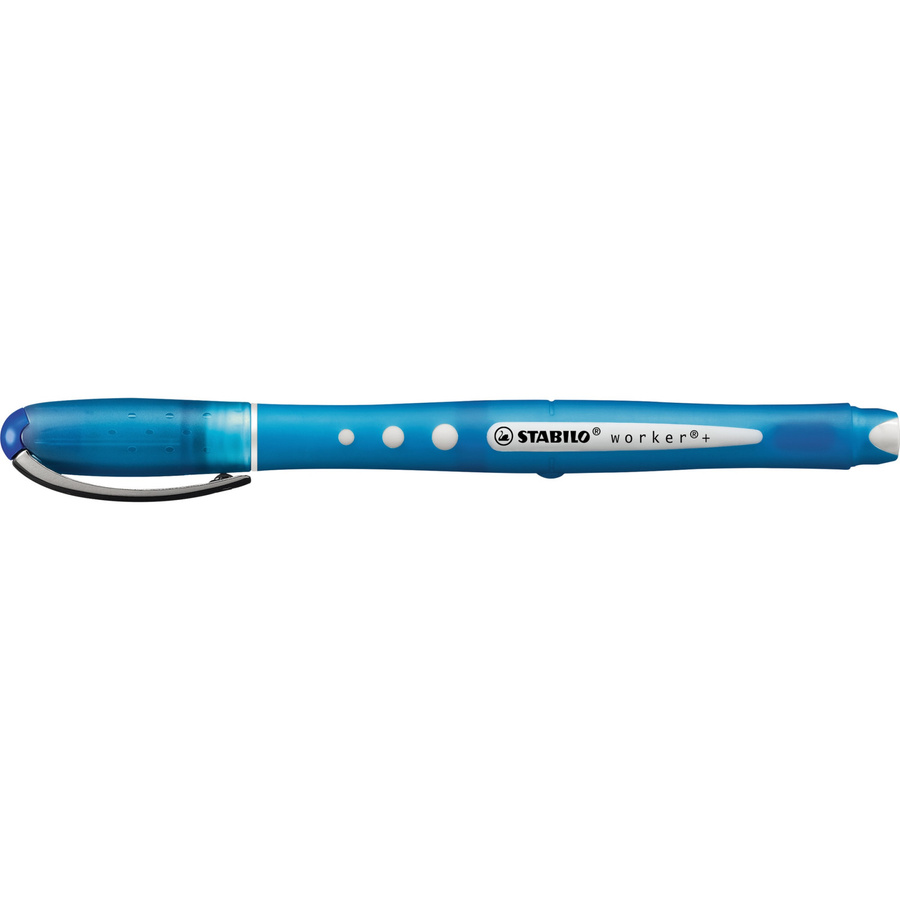STABILO worker+ Tintenroller Multicolor mit blauer Tinte - Bild 2