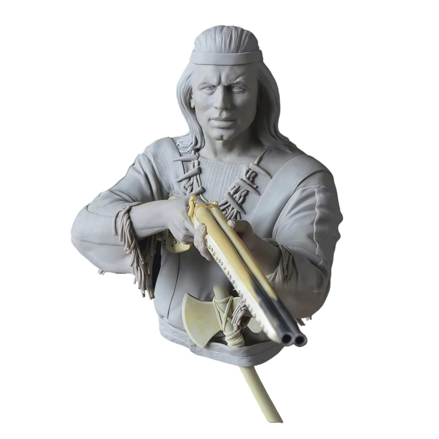 MEEKLION MODEL Militär Harzmodellbausatz Büste, Maßstab 1:10 - Bild 4