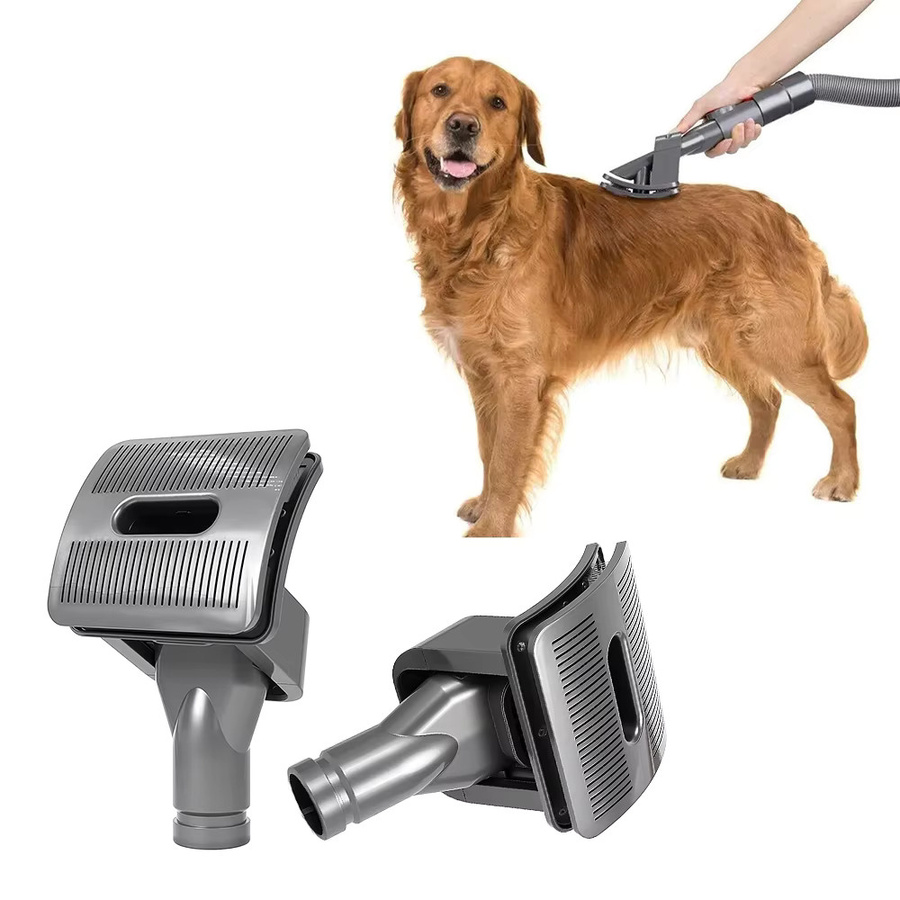 Dyson Haustier Bürstenkopf in Grau für Handstaubsauger V6 V7 V8 V10 V11 V12 V15 mit Konverter zur Hundepflege - Bild 6