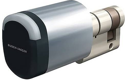 Busch-Jaeger Elektronischer Zylinder 2CKA008300A0601 in Schwarz und Silber - Bild 1