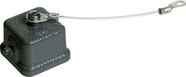Harting HAN 3A RJ-45 Schutzabdeckung aus Kunststoff in Grau (09 20 003 5445) - Bild 1