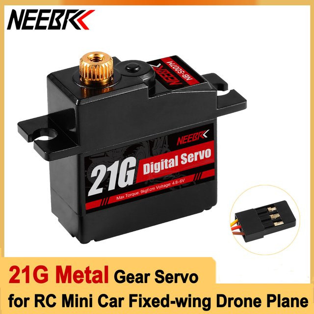 NEEBRC Metal Gear Wasserdicht Micro Digital Servo - Bild 1