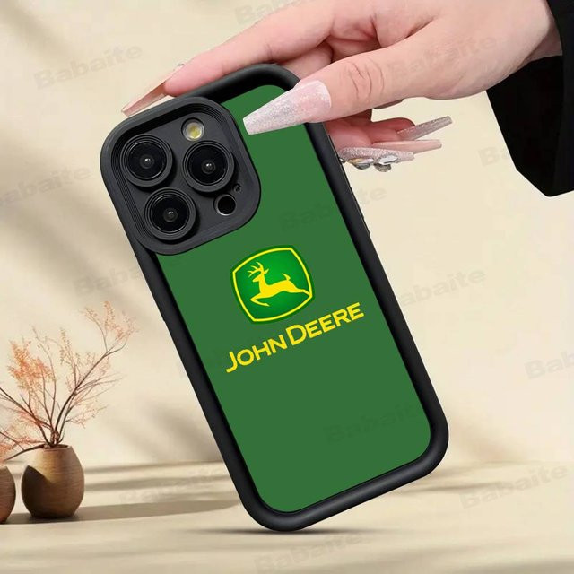 J-John TPU Handyhülle mit Truck D-Deeres Design in Grün für iPhone 11 bis iPhone 17 Pro Max Plus - Bild 1