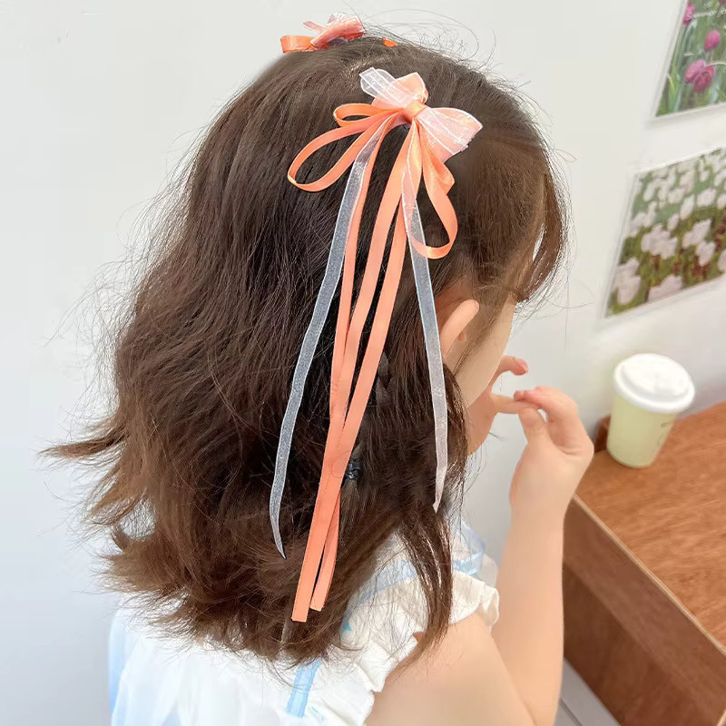 Haarnadeln Kinder, Bogen Quaste Streamer, Haar Clips, Barrettes - Bild 1
