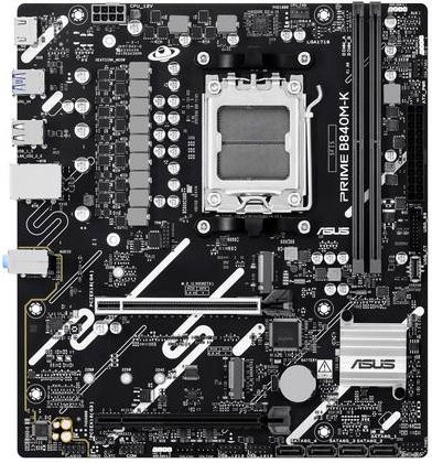 Asus PRIME B840M-K Mainboard AMD AM5 Micro-ATX DDR5 Schwarz - Bild 1