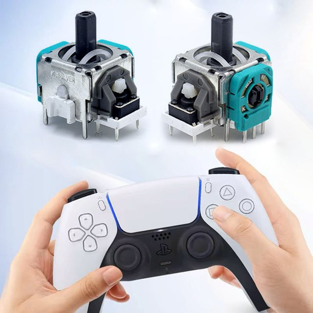 JCD Ersatz Joystick 3D Analog Thumb-Sticks für PS5 Controller PlayStation 5 Gamepad Zubehör in Multicolour - Bild 1
